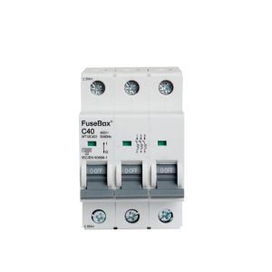 MCB 25A TP 10kA C curve