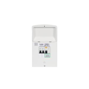 Garage unit 63A RCD 1x6A &amp; 1x16A MCBs
