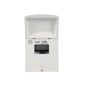 Metal enclosure 4 module cw cover