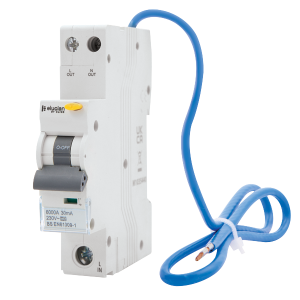 1 Pole True 6kA B Curve 20A 30mA RCBO
