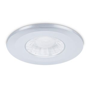 Downlight Bezel fixed aluminium chrome