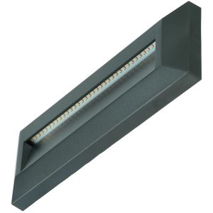 Step Lights - Horizontal 1.6W dark grey