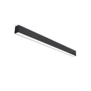 Linear lum dir/ind 24/32/40W 1200mm 3CCT black