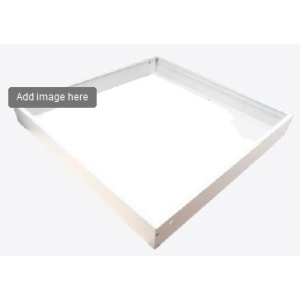 Surface mounting box for 600x600mm LED panel