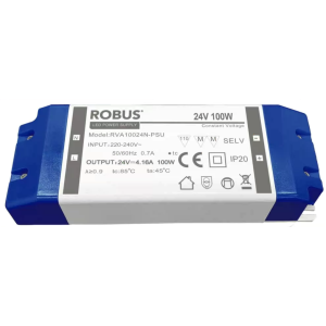 100W, 24V, IP20 constant voltage driver, non dimmable