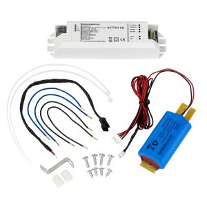 Emergency pack for wall pack light