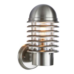 Louvre wall light stainless steel E27 
