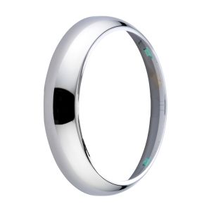 Bezel for bulkhead chrome