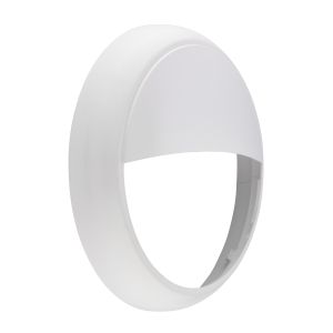 Eyelid bezel for bulkhead white