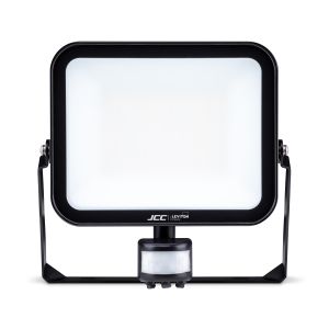 Floodlight LED + PIR 50W 4000K IP65 black
