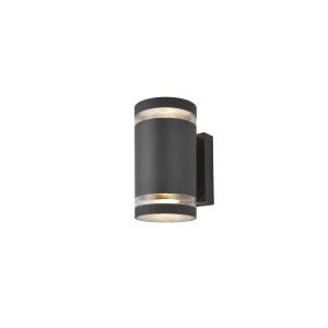 Up/down light 2xGU10 IP44 anthracite