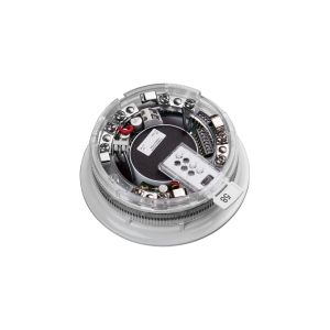 Base sounder beacon for XP95 fire alarm loop powered