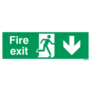 Self adhesive - arrow down