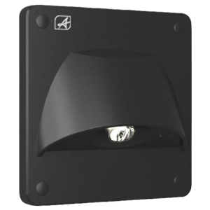 Emergency wall light self-test white