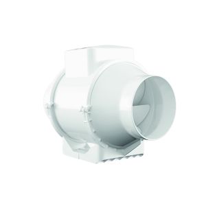 Fan mixed flow in-line timer 100mm