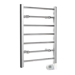 Ladder towel rail 80W 692mmH x 500mmW chrome lot20