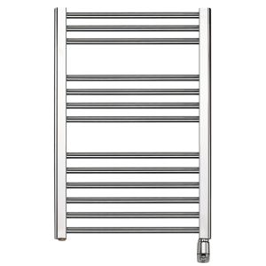 Towel rail 300W 870x500mm chrome + thermostat &amp; control