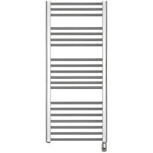 Towel rail 600W 1280x500mm chrome + thermostat &amp; control