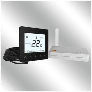 Wireless Thermostat and Hub - 16A Black