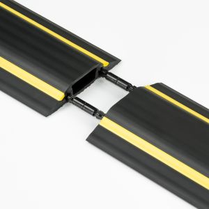 Floor Cable Protector Medium Duty - 1.8Mtr Black &amp; Yellow