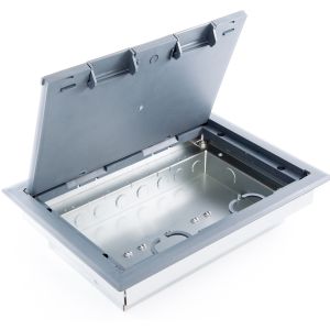Floorboxes - 3/4 compartment empty floor box