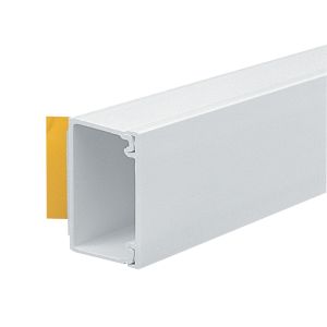 PVC Self Adhesive Mini Trunking - 38mmx25mm, 3m Length