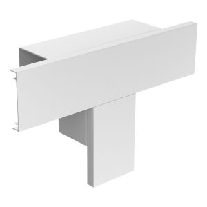 PVC Maxi Trunking - Flat Tee