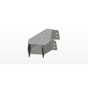 Top Lids 1 - 50 x 50mm 90 Degree bend top lid