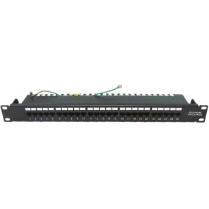 1U 25 port voice panel