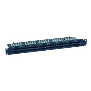 1U 50 port voice panel