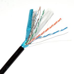 Cat6 cable FTP 4pr PE per M