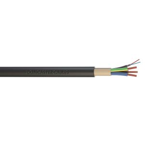 EV Ultra cable 3 core 4mm2 c/w 2c data blk per M