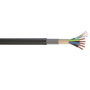 EV-ULTRA 5 CORE 10 SQMM POWER + CAT5 SWA CABLE  