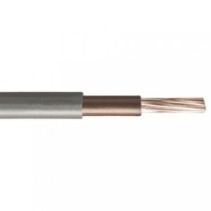 6181YH - PVC Double Insulated Singles - 10mm Conductor - 50m Drum - Brown