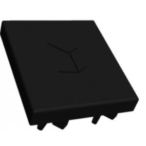 End Cap Black  
