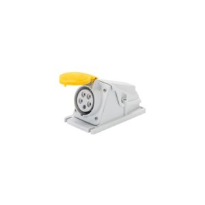 IP44 90° Surface Socket - 2P+E 32A 110V 4H