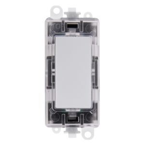 Red transparent illuminated blank module