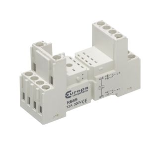 Miniature Relay Bases - Relay socket 8 pin 