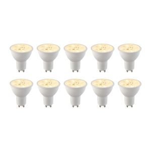 GU10 lamp 6W 600lm 3CCT 2700/4000/6000K 10pk