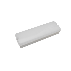 Emergency bulkhead 4.3W 240Lm IP65 man/ST cw leg whi opal 