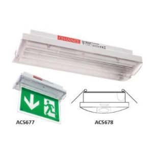 IP65 emergency bulkhead LiFePo4 self test