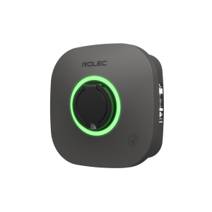 EV wall charger 22kW 3PH universal socket grey