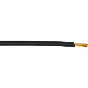 6491X - PVC Stranded Singles - 2.5mm Conductor - 100m Drum - Black