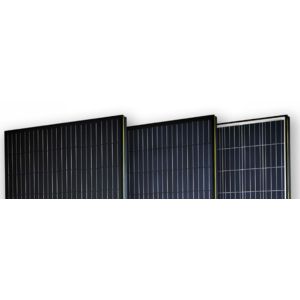 270W Photovoltaic Panel Black Frame 992mm x 1640mm 